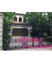 Wrought iron gates