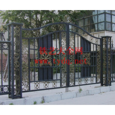 &nbsp;Wrought iron gates