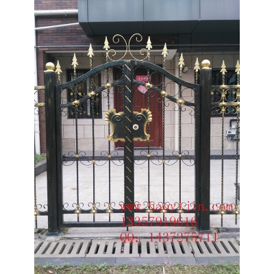 Wrought iron gates