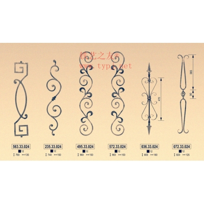 Iron art flower pots